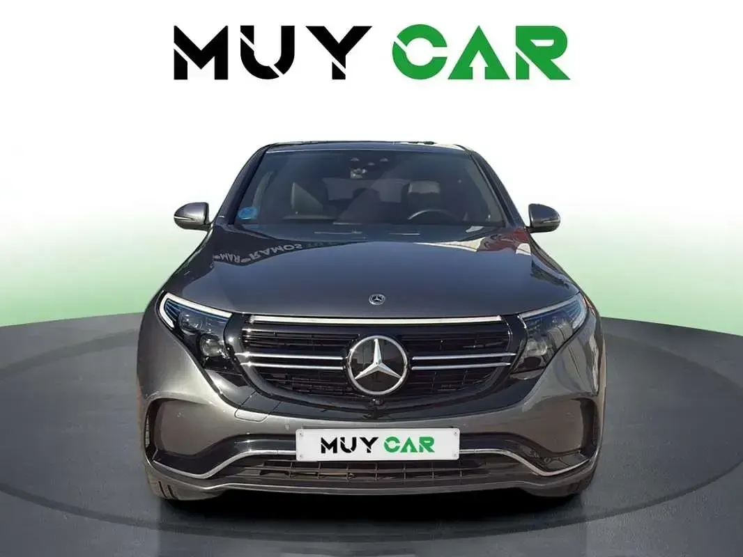 Usado Mercedes EQC400 300 kW (408 CV) 2022 Gris SUV
