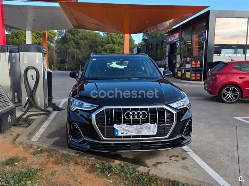 Usado Audi Q3 S-Line 150 CV (110 kW) 2020 Negro SUV
