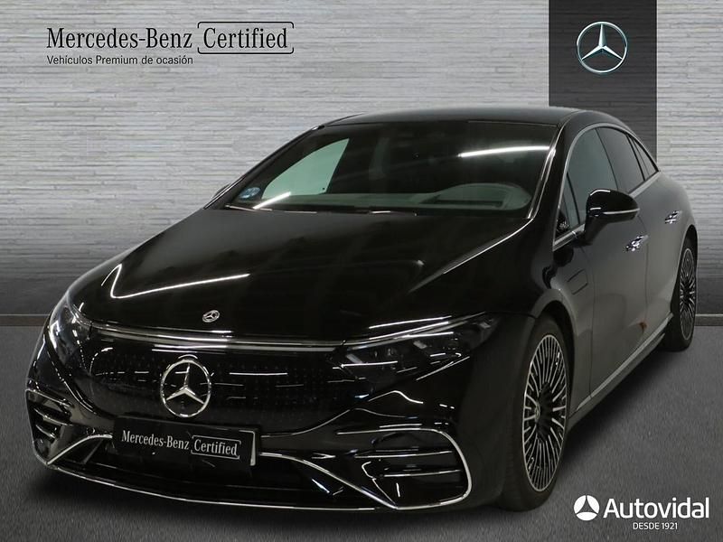 Negro Usado 2022 Mercedes EQS580 Edition Berlina | 89.500 € (Caro) - Imagen 1/4