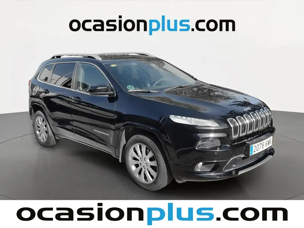 Usado Jeep Cherokee Overland 200 CV (147 kW) 2018 Negro SUV