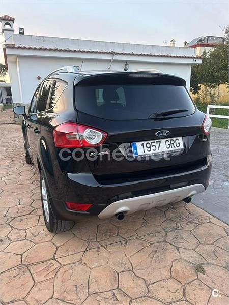 Usado Ford Kuga Titanium 136 CV (100 kW) 2009 Negro SUV