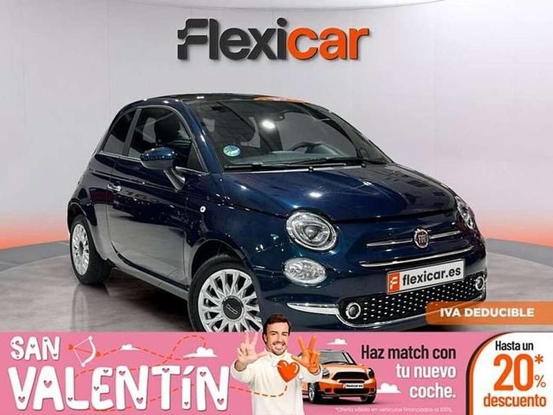 Usado Fiat 500 71 CV (52 kW) 2023 Azul Berlina