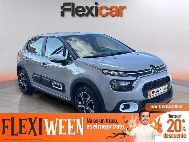 Gris / plata Usado 2021 Citroën C3 Feel Utilitario | 10.390 € (Precio justo) - Imagen 1/4