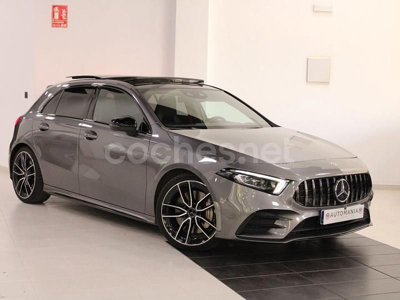 Gris / plata Usado 2021 Mercedes A35 AMG Berlina | 38.900 € (Buen precio) - Imagen 1/4