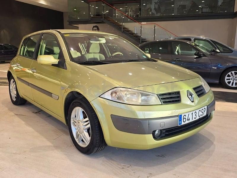 Usado Renault Mégane II Dynamique 120 CV (88 kW) 2003 Verde Berlina