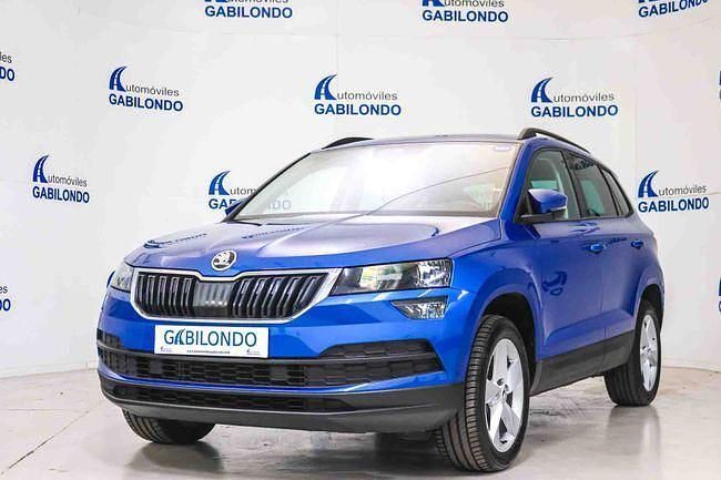 Azul Usado 2020 Skoda Karoq Ambition SUV | 20.900 € (Precio justo) - Imagen 1/4