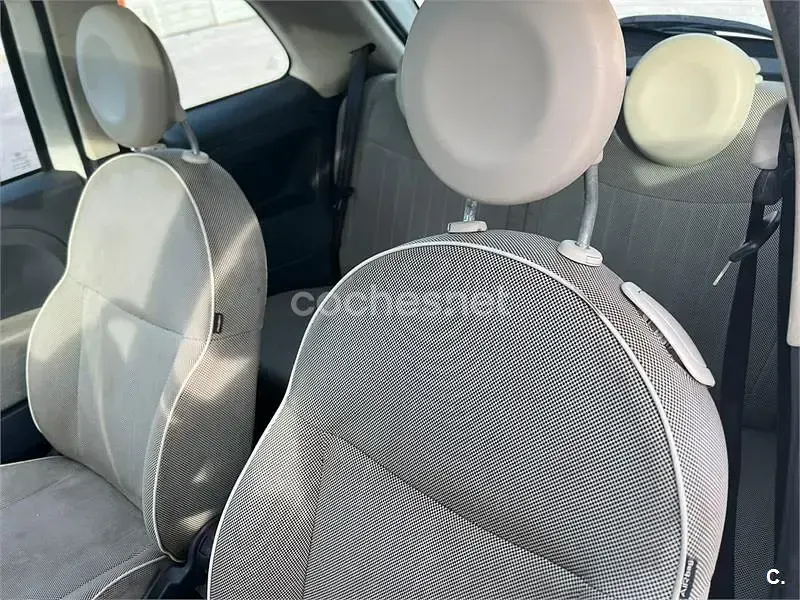 Usado Fiat 500 Lounge 69 CV (50 kW) 2010 Blanco Berlina