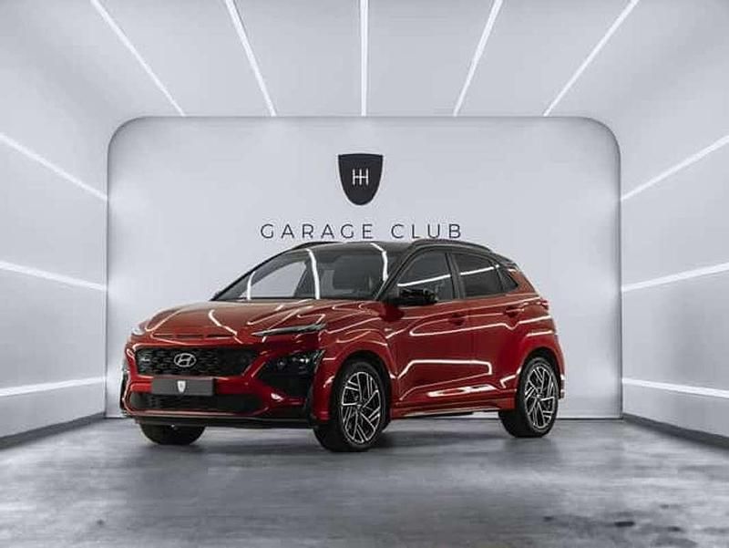 Usado Hyundai Kona N Line 120 CV (88 kW) 2022 Burdeos SUV