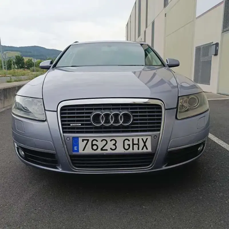 Usado Audi A6 225 CV (165 kW) 2005 Plateado Familiar