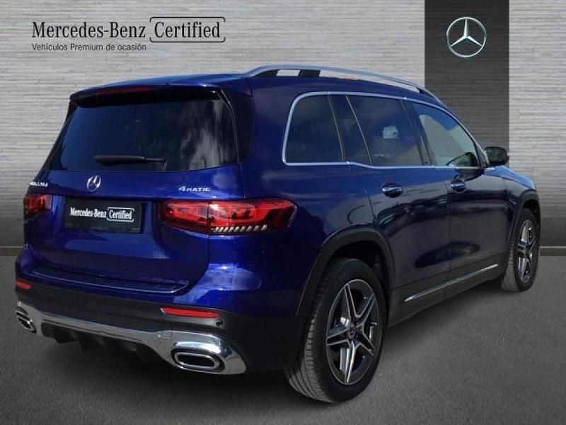 Usado Mercedes GLB220 AMG line 190 CV (139 kW) 2021 Azul SUV