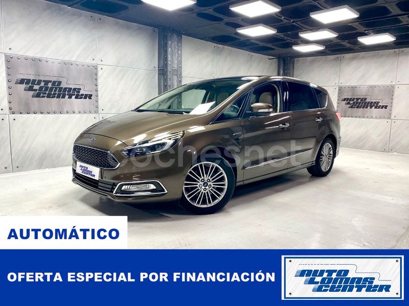 Marrón Usado 2017 Ford S-MAX Vignale Monovolumen | 20.490 € (Precio justo) - Imagen 1/4