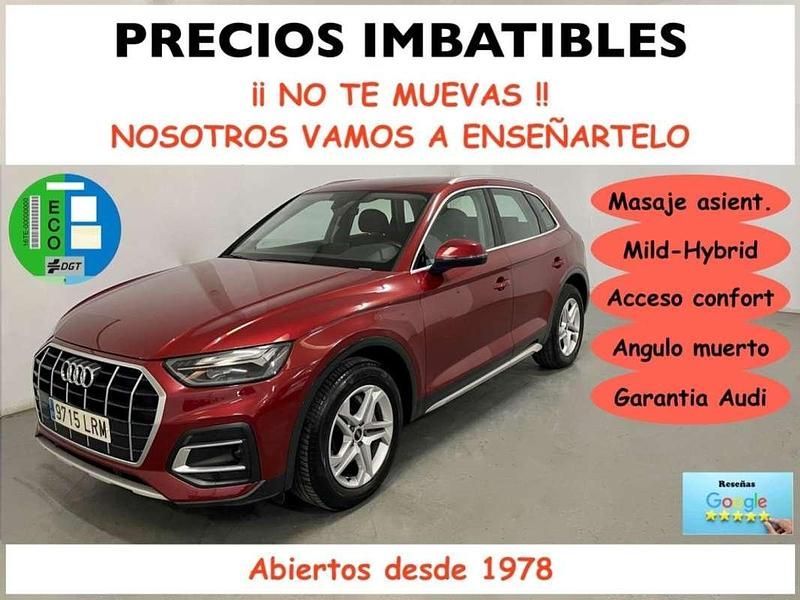Granate Usado 2021 Audi Q5 Advanced Plus SUV | 31.900 € (Precio justo) - Imagen 1/4