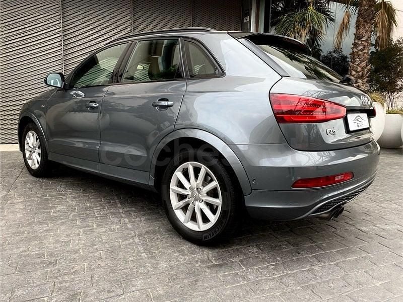 Usado Audi Q3 S-Line 150 CV (110 kW) 2014 Gris / plata SUV