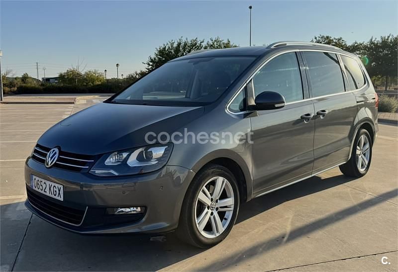 Negro Usado 2018 VW Sharan Advance Monovolumen | 21.500 € (Precio justo) - Imagen 1/4