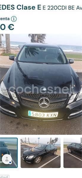 Negro Usado 2011 Mercedes E220 Avantgarde Berlina | 11.200 € (Super precio) - Imagen 1/4