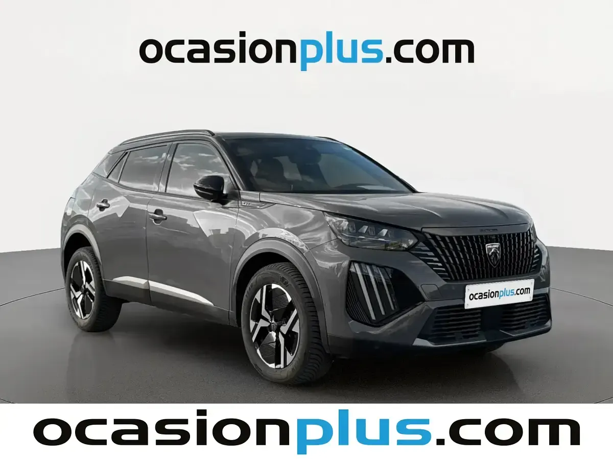Usado Peugeot 2008 GT 130 CV (95 kW) 2024 Gris SUV