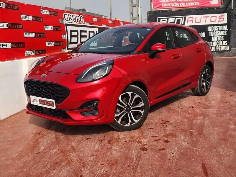 Rojo Usado 2021 Ford Puma ST-Line SUV | 19.990 € (Un poco caro) - Imagen 1/4