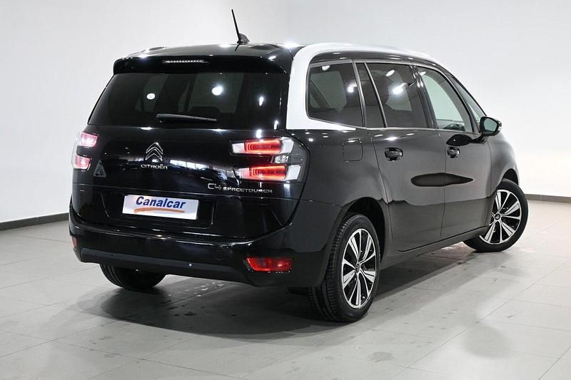 Usado Citroën C4 SpaceTourer Feel 130 CV (95 kW) 2018 Negro Monovolumen
