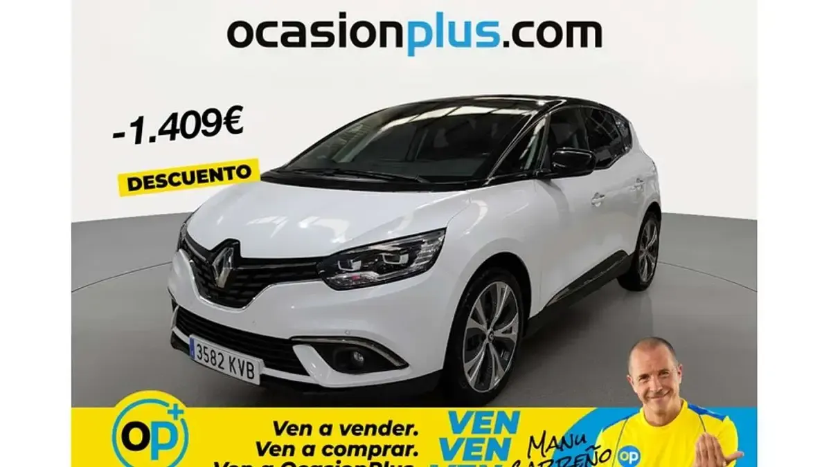 Usado Renault Scenic E-Tech Zen 140 CV (102 kW) 2019 Monovolumen
