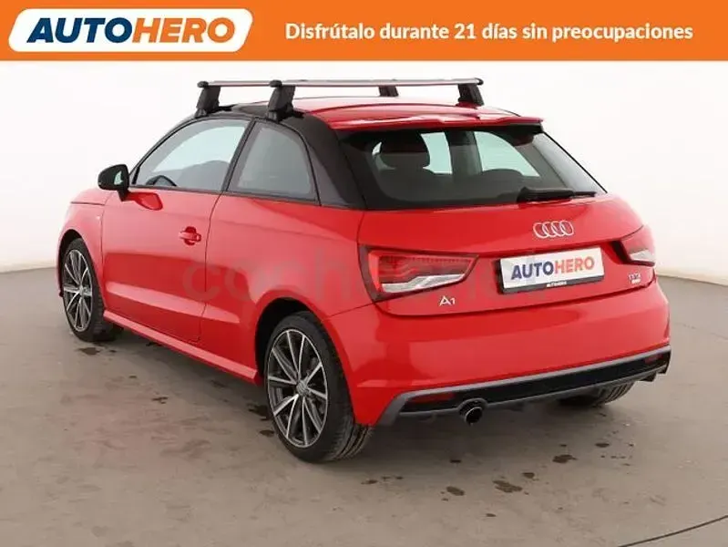 Usado Audi A1 Comfort 95 CV (69 kW) 2015 Rojo Utilitario