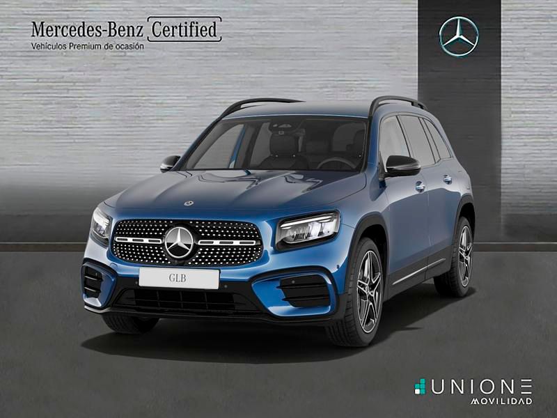 Azul Usado 2024 Mercedes GLB200 SUV | 46.900 € (Caro) - Imagen 1/4