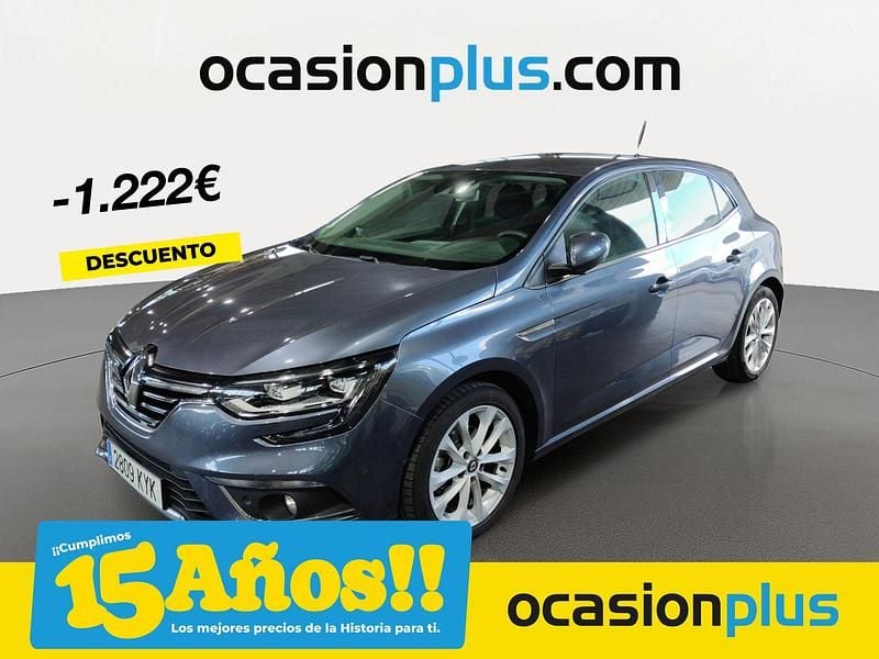 Gris Usado 2019 Renault Mégane IV LIMITED Berlina | 13.450 € (Precio justo) - Imagen 1/4
