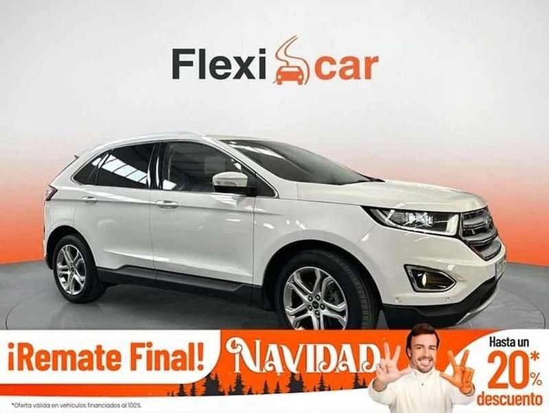 Blanco Usado 2016 Ford Edge Titanium SUV | 16.490 € (Precio justo) - Imagen 1/4