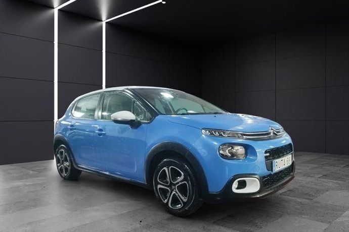 Azul Usado 2017 Citroën C3 Feel Utilitario | 8990 € (Un poco caro) - Imagen 1/4