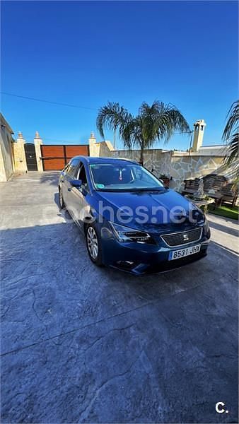 Azul Usado 2015 Seat Leon ST Ecomotive Familiar | 9500 € (Un poco caro) - Imagen 1/4