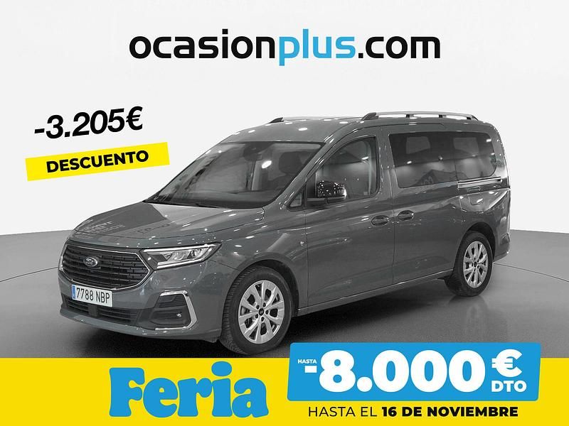 Rojo Usado 2025 Ford Tourneo Connect Titanium Monovolumen | 35.260 € (Caro) - Imagen 1/4