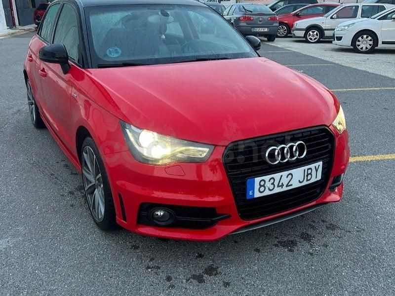 Usado Audi A1 Sportback 95 CV (69 kW) 2016 Rojo Utilitario