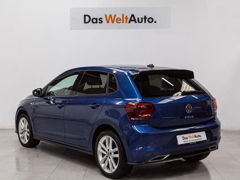 Usado VW Polo R-line 95 CV (69 kW) 2021 Azul Utilitario