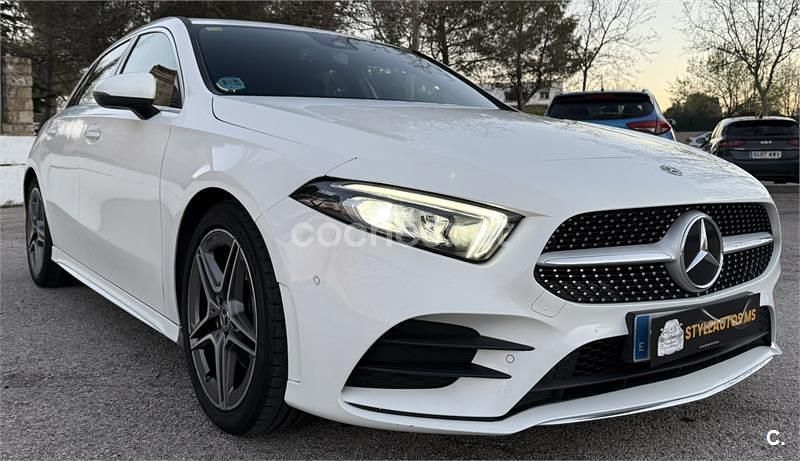 Usado Mercedes A180 109 CV (80 kW) 2018 Blanco Berlina