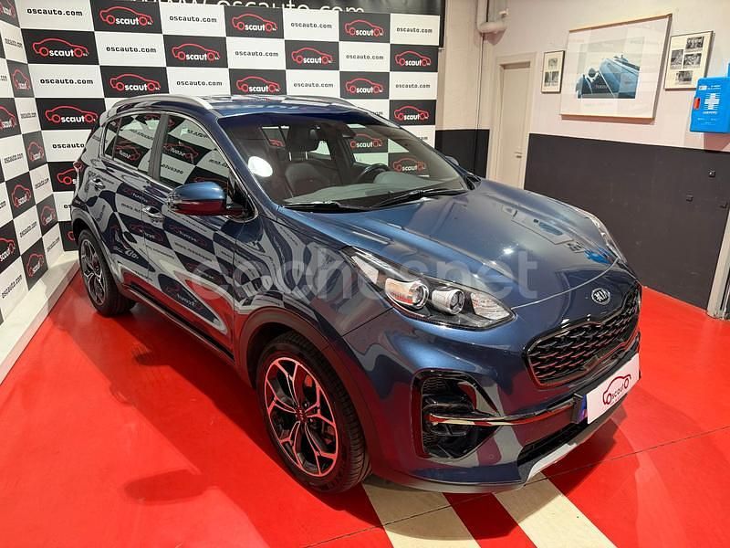 Usado Kia Sportage GT-Line 177 CV (130 kW) 2021 Azul SUV