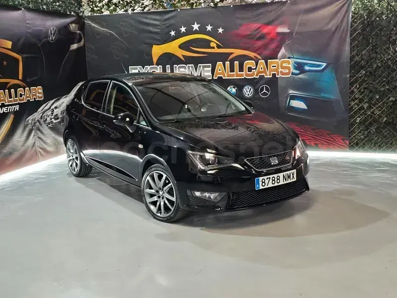 Usado Seat Ibiza FR 143 CV (105 kW) 2015 Negro Berlina