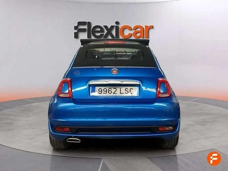 Usado Fiat 500 Connect 71 CV (52 kW) 2021 Azul Descapotable