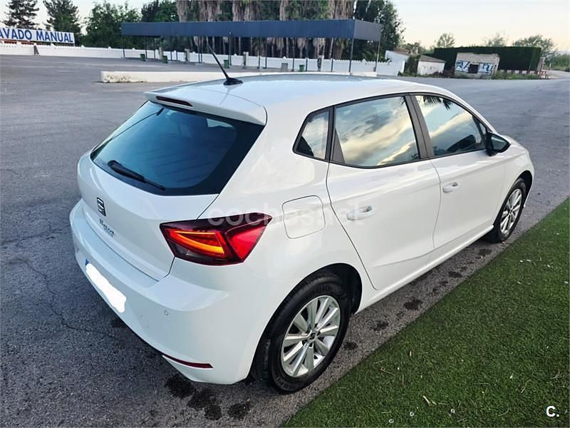 Brugt Seat Ibiza Style 95 HK (69 kW) 2022 Hvid Hatchback