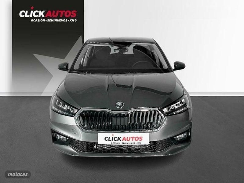 Usado Skoda Fabia Ambition 110 CV (80 kW) 2023 Gris Utilitario