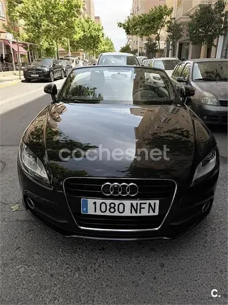 Usado Audi TT Roadster S-Line 160 CV (117 kW) 2014 Negro Descapotable