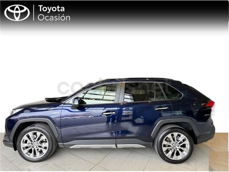 Usado Toyota RAV4 Hybrid Luxury 222 CV (163 kW) 2021 Azul SUV