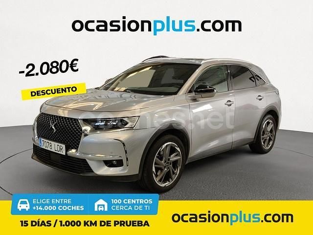 Gris / plata Usado 2019 DS Automobiles DS7 Crossback So Chic SUV | 22.890 € (Precio justo) - Imagen 1/4