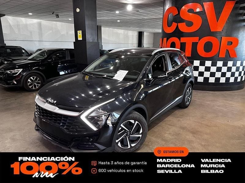 Negro Usado 2022 Kia Sportage SUV | 21.450 € (Precio justo) - Imagen 1/4