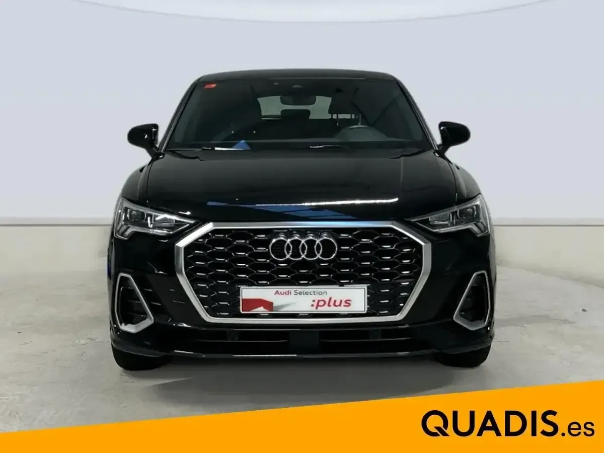 Usado Audi Q3 S-Line 150 CV (110 kW) 2021 Negro SUV