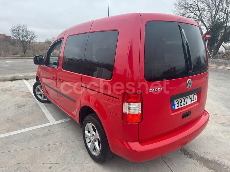 Usado VW Caddy 80 CV (58 kW) 2008 Granate Monovolumen
