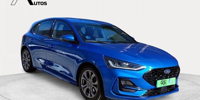 Usado Ford Focus ST-Line 125 CV (91 kW) 2023 Azul Utilitario