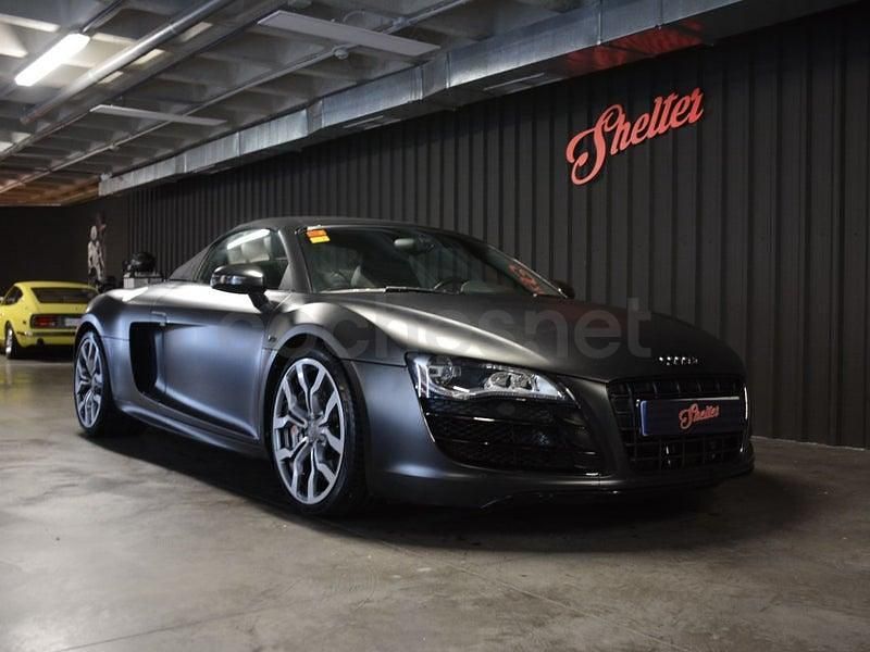 Usado Audi R8 Spyder Premium 525 CV (386 kW) 2012 Negro Descapotable