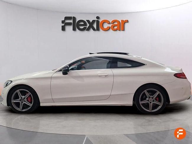 Usado Mercedes C220 170 CV (125 kW) 2017 Blanco Coupe