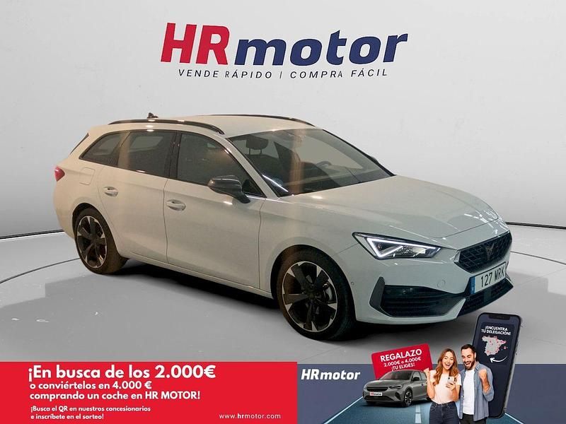 Blanco Usado 2024 Cupra Leon Familiar | 27.610 € (Precio justo) - Imagen 1/4