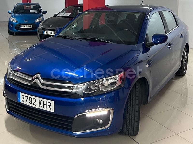 Usado Citroën C-Elysee I PureTech 82 CV (60 kW) 2018 Azul Berlina