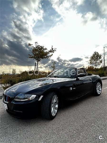 Negro Usado 2008 BMW Z4 Descapotable | 14.500 € (Precio justo) - Imagen 1/4